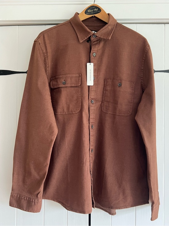 Express Other - Express Men's Copper/Brown Button Front Shirt